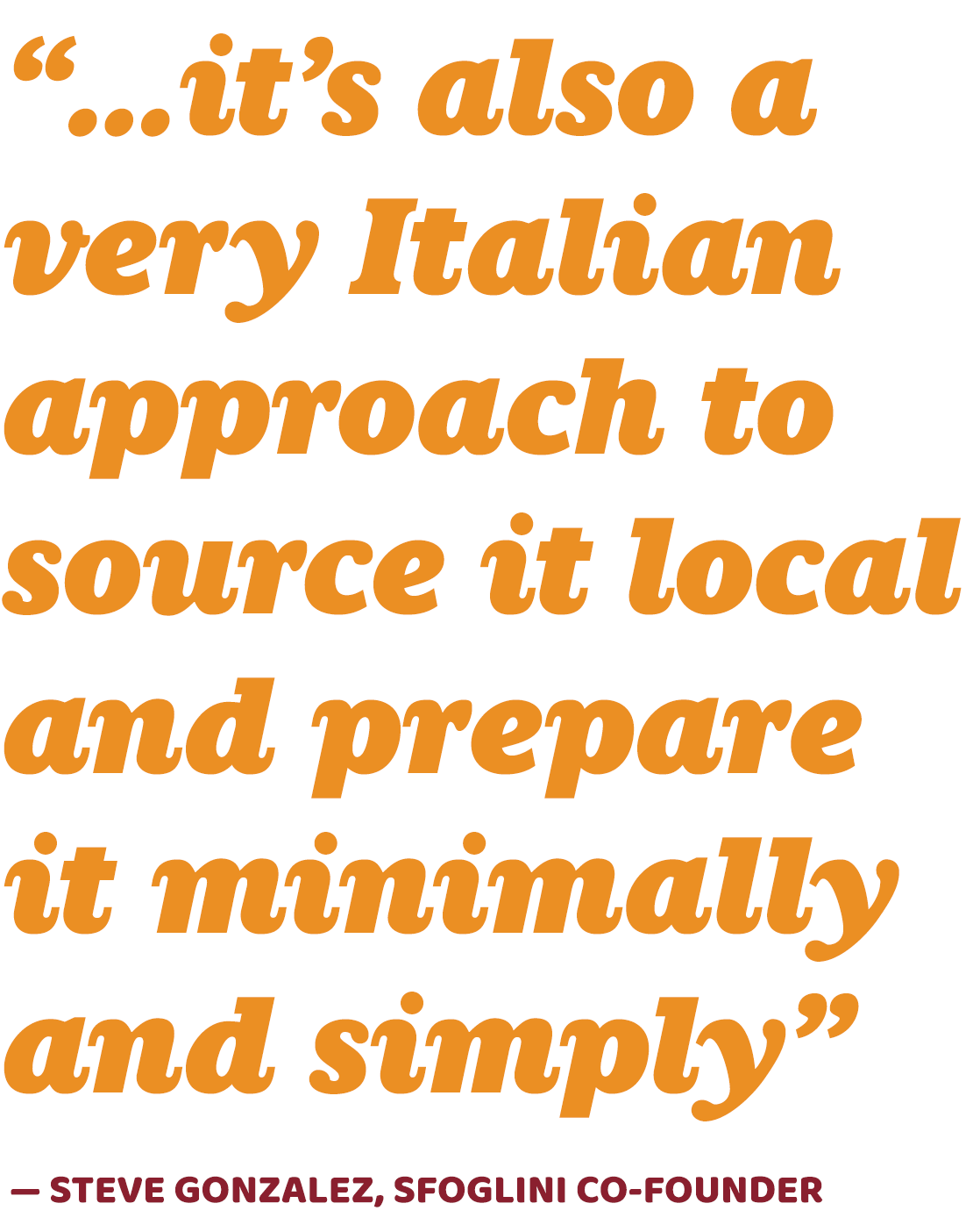 Sfoglini quote